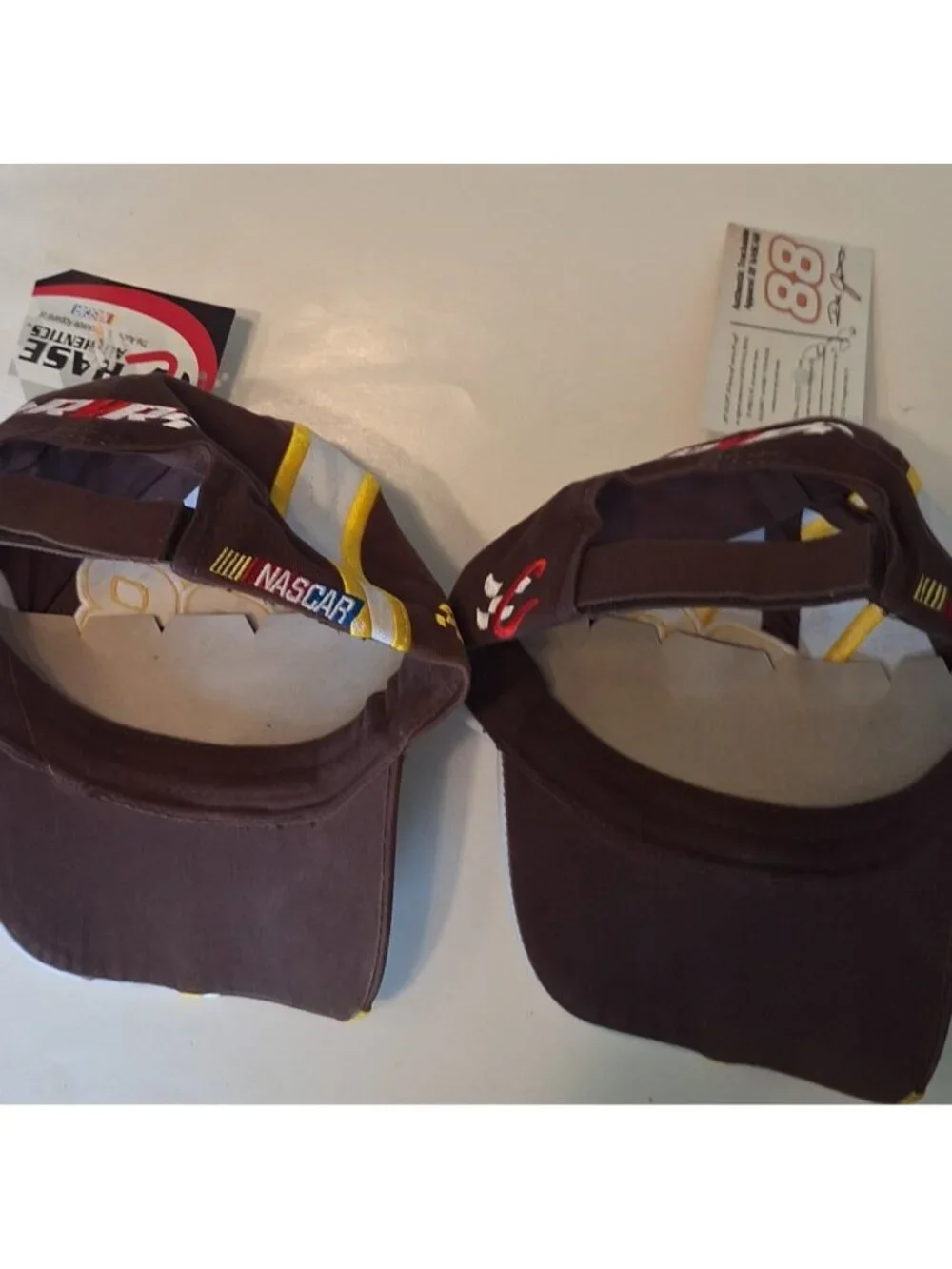 Dale Jarrett UPS #88 Chase Authentics Hat   NASCAR Racing RYR New Lot Of Two